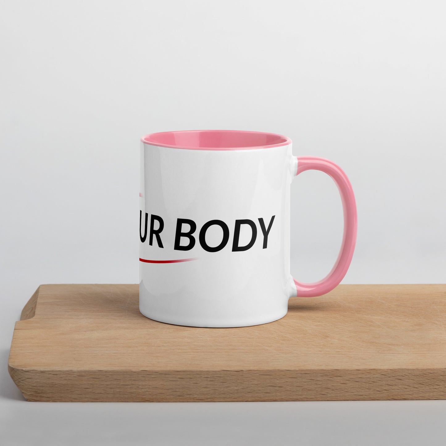 HYB Tasse mit farbiger Innenseite