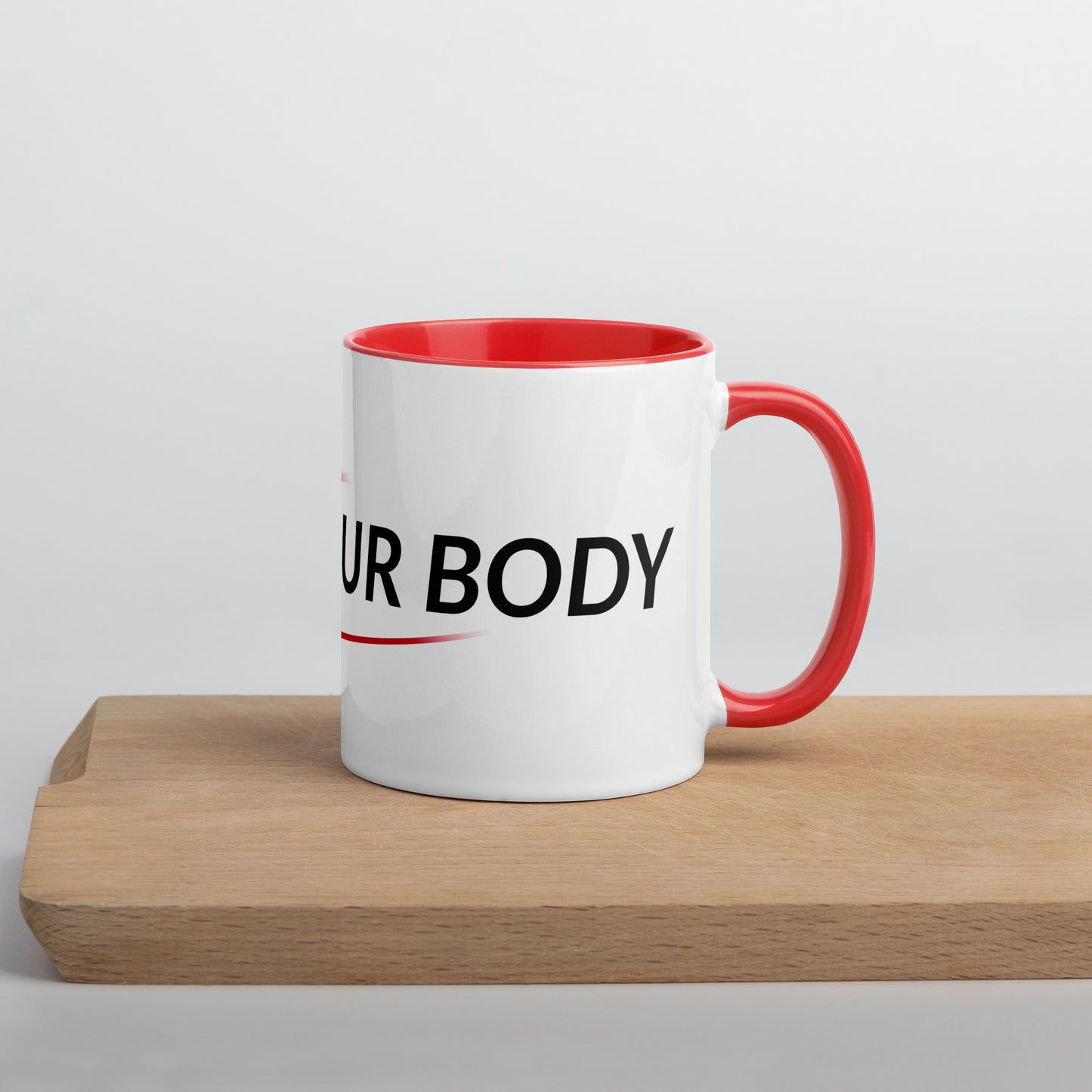 HYB Tasse mit farbiger Innenseite